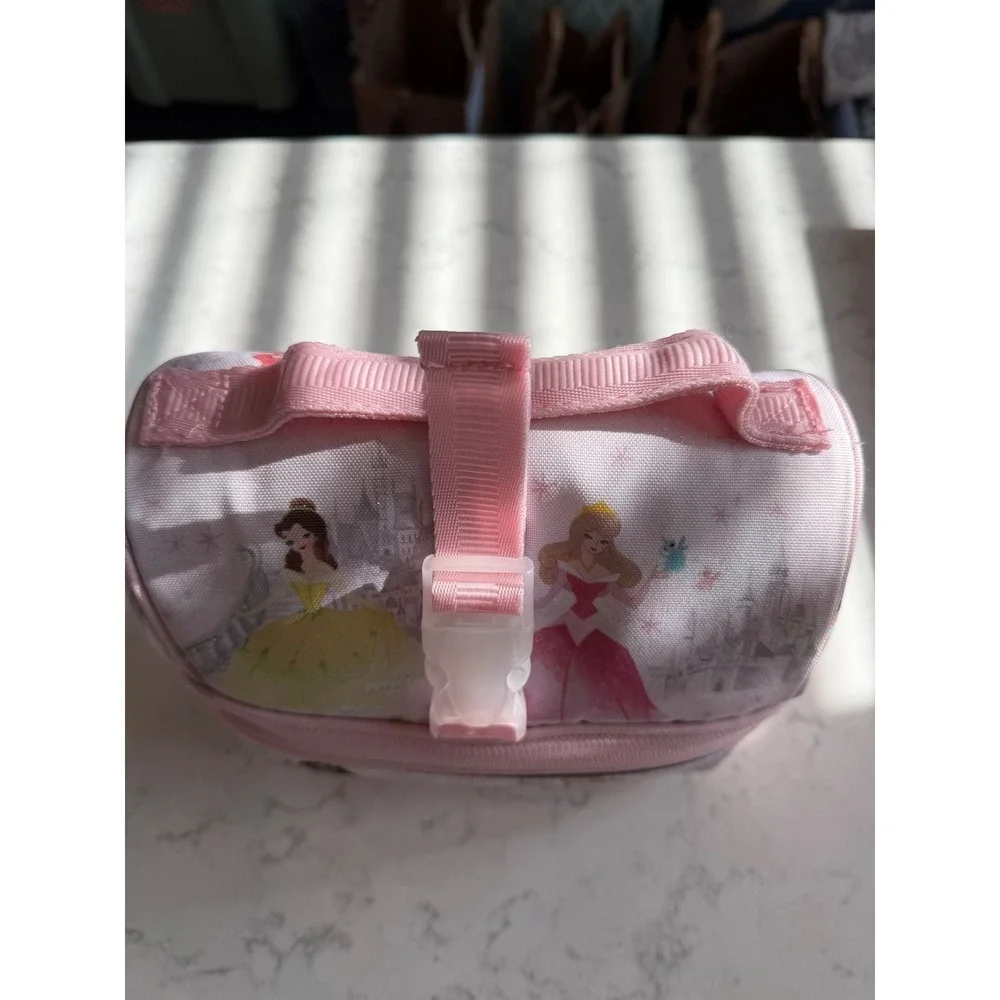 39. Pottery Barn Kids Disney Princess castle Mackenzie Pink Lunch Box Bag